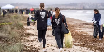 CleanUp Games nella spiaggia di Giorgino a Cagliari