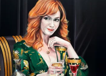 Gavino Ganau "Ogni cosa è un segnale" (acrilico su tela 40 X 50 cm. 2021)