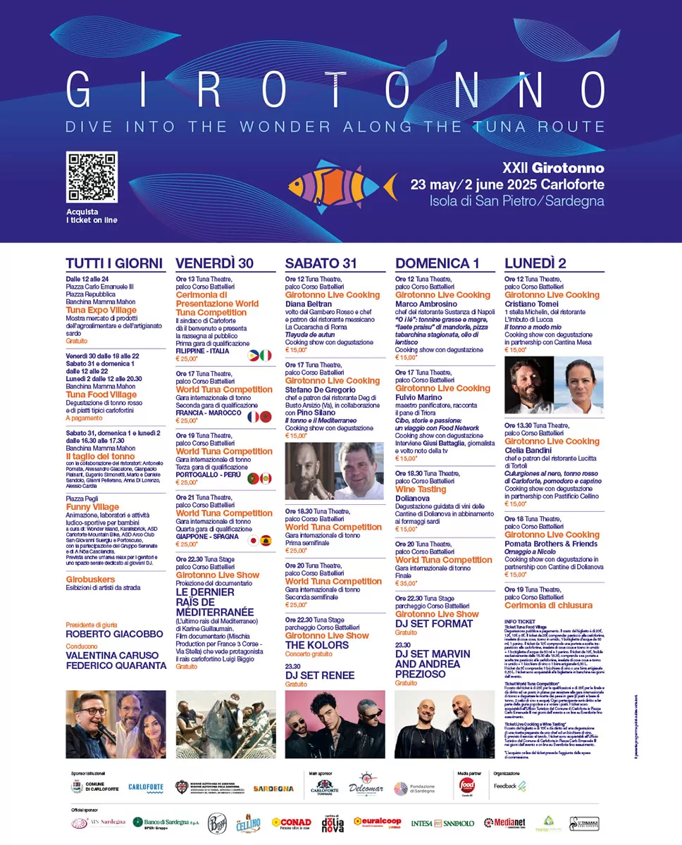 Girotonno - Programma 2025