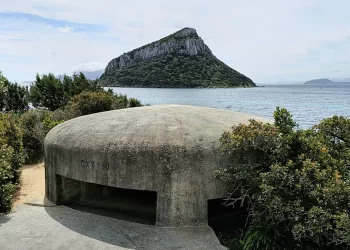 Golfo Aranci, bunker a Cala Moresca