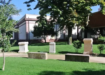 Il giardino del Museo Sanna di Sassari