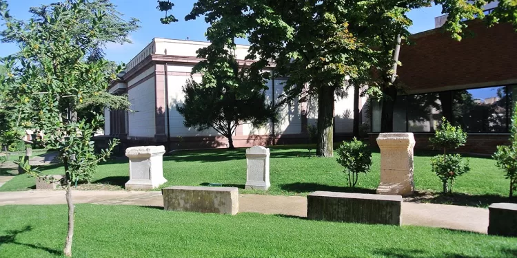Il giardino del Museo Sanna di Sassari