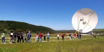 Visite al Sardinia Radio Telescope. 📷 INAF
