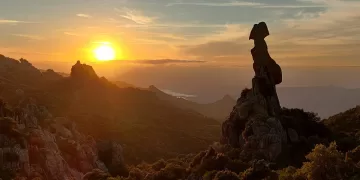Austis, Sa crabarissa al tramonto