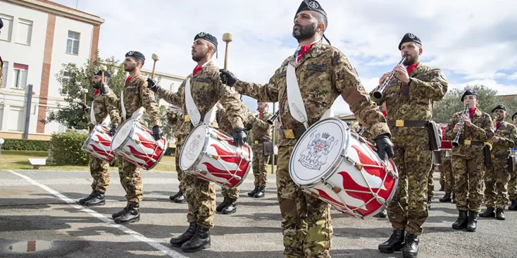 Banda musicale della Brigata Sassari. 📷 Esercito Italiano