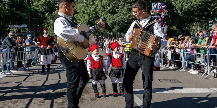 Cavalcata Sarda 2024. Bambini in costume tradizionale di Sassari. ? Francesco Merella