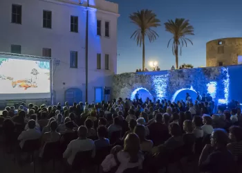 Una proiezione del festival “Cinema delle Terre del Mare” alla Juharia di Alghero. ? Mariachiara Sotgiu