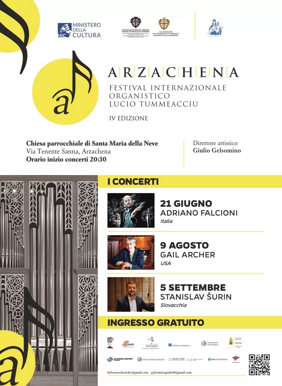 Festival Organistico “Lucio Tummeacciu” 2025