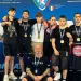 Gli atleti sassaresi con Angelo Tarantini