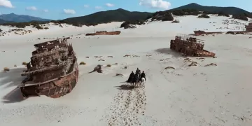 Una scena del film “Milarepa” di Louis Nero