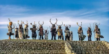 Sos Corriolos di Neoneli a Monte d'Accoddi. ©Francesco Merella