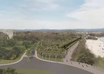 Simulazione del nuovo fronte mare di Maria Pia ad Alghero