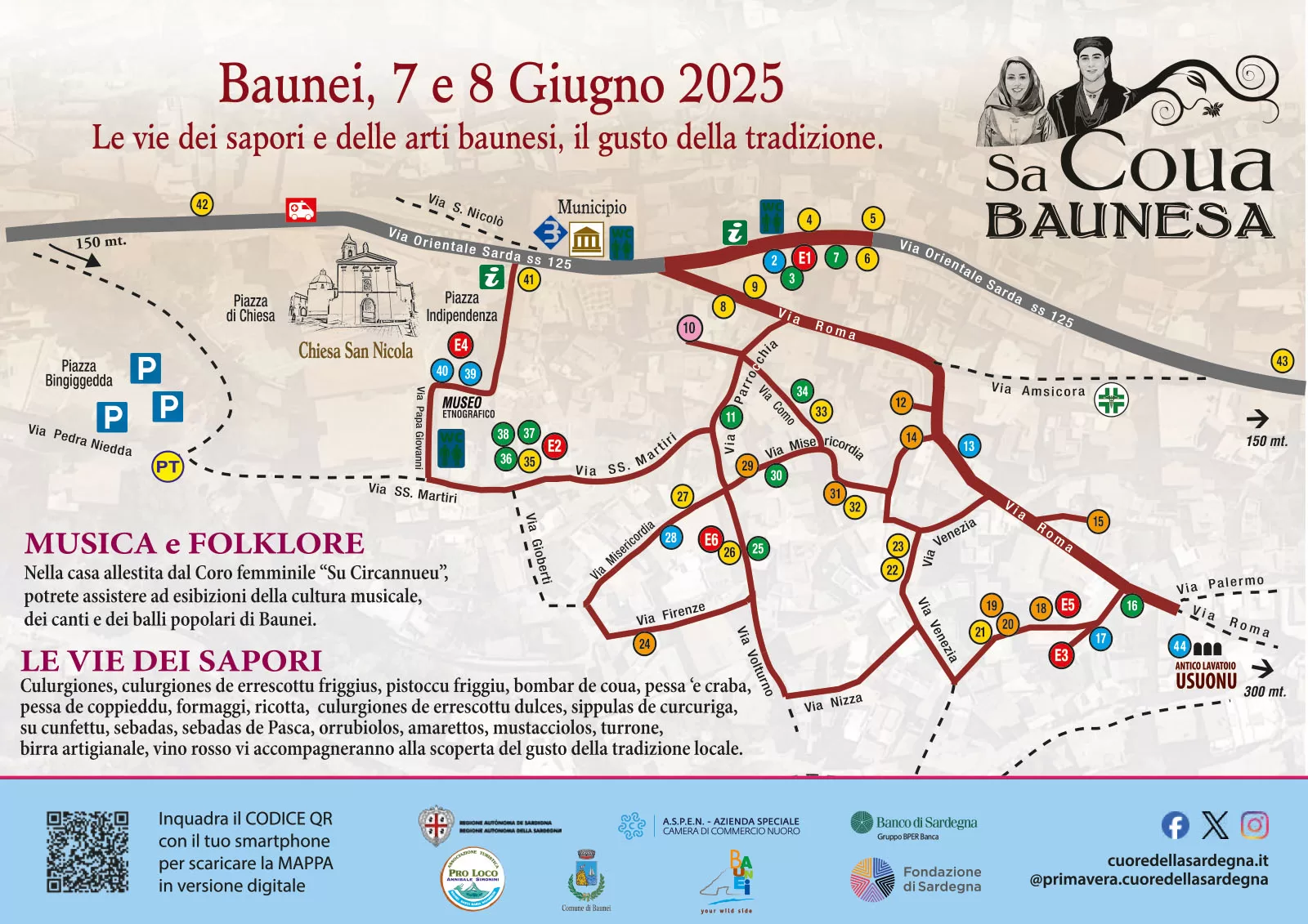 Primavera nel cuore della Sardegna a Baunei - Programma 2025