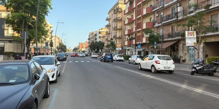 Viale Colombo a Quartu