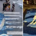 Installazione artistica in Piazza Sulis ad Alghero