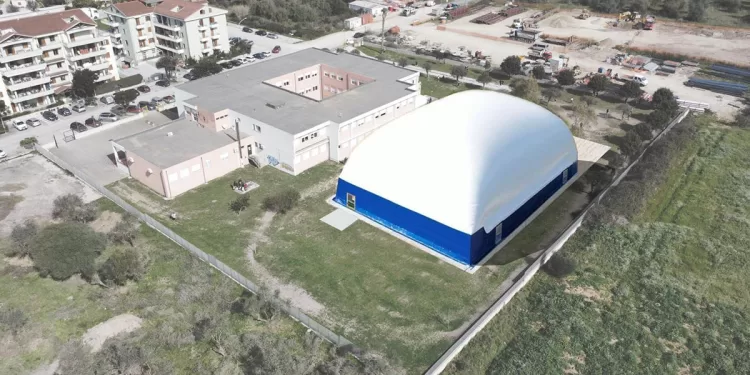 Impianto sportivo polivalente scuola media “Giovanni Paolo II” in via XX Settembre ad Alghero