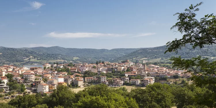 Una veduta panoramica di Atzara. 📷 Elisabetta Loi | Sardinia Photo Event