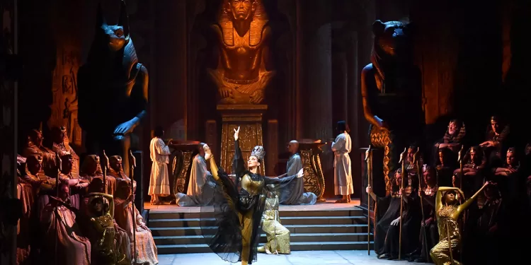 Aida al Teatro Lirico di Cagliari. ? Roberto Ricci