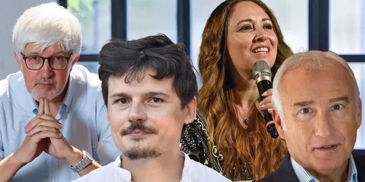 Beppe Severgnini, Alessandro Masala, Laura Sgrò e Piero Marrazzo