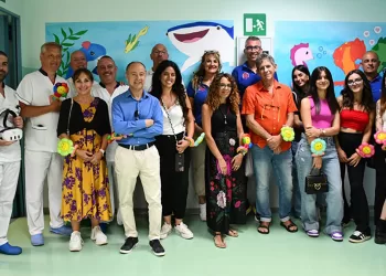 Chirurgia pediatrica dell’Aou di Sassari, gli studenti del Figari con lo staff medico