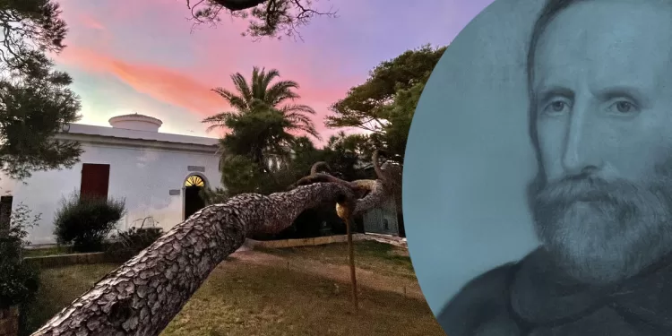 Compendio Garibaldino a Caprera e Giuseppe Garibaldi