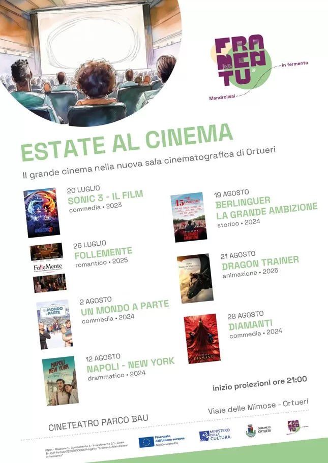 Framentu – Mandrolisai in fermento. Estate al cinema