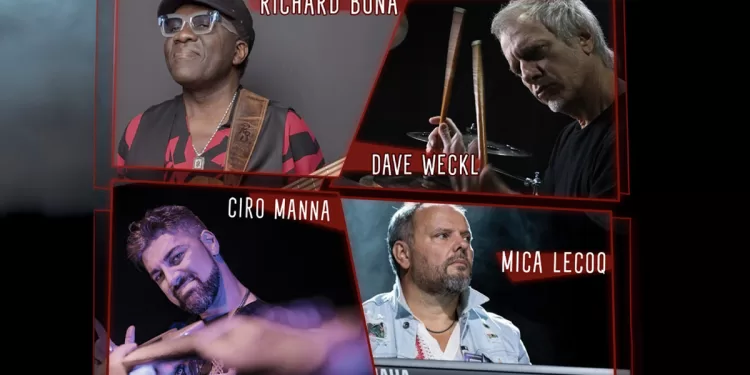 Fusion Experience Quartet: Dave Weckl Richard Bona Mica Lecoq e Ciro Manna