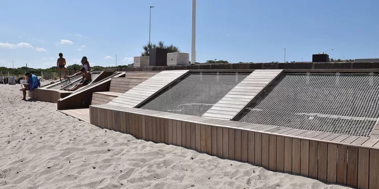 La nuova scala della Rotonda di Platamona