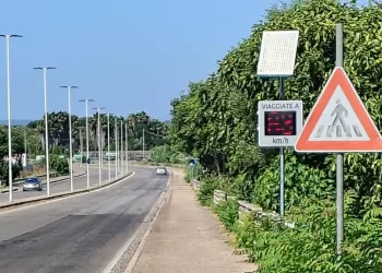 Rilevatore di velocità a Sassari