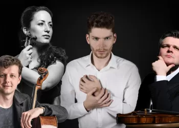 The International Quartet: Istvan Vardai, Milena Simovic, Andrei Gugnin e Roman SImovic