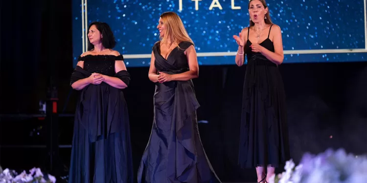 Una serata di Miss Universe Italy
