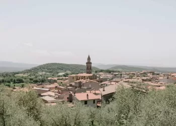 Una veduta di Ortueri