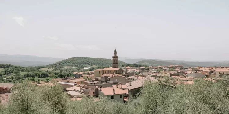 Una veduta di Ortueri