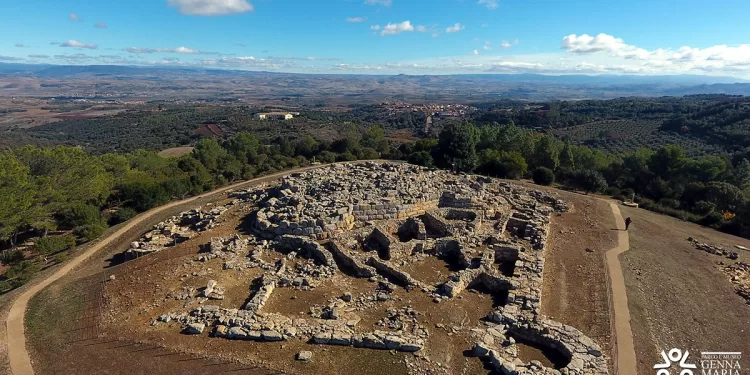 Il Nuraghe Genna Maria a Villanovaforru