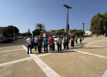 Flumini di Quartu, la nuova piazza Santa Maria degli Angeli