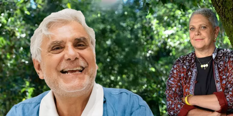 Giancarlo De Cataldo (? Simone Sechi) e Paola Caridi