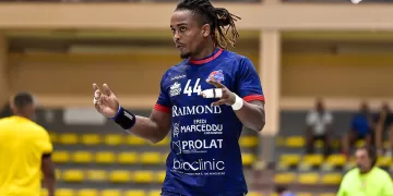 Gualther Furtado, terzino della Raimond Sassari. Foto Claudio Atzori