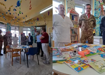 Il 5° Reggimento Genio Guastatori dona 39 libri alla Clinica pediatrica di Sassari