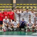 La Raimond festeggia la vittoria della Handball Cup