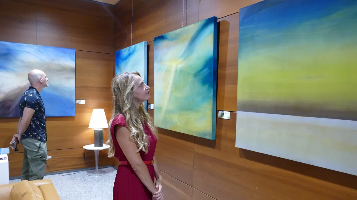 La mostra di Roberto Meloni all'Aeroporto di Cagliari