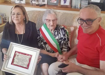 Nonna Giovanna Bellisai di Quartu compie 105 anni