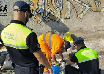 Sezione di Igiene Urbana della Polizia Locale di Cagliari