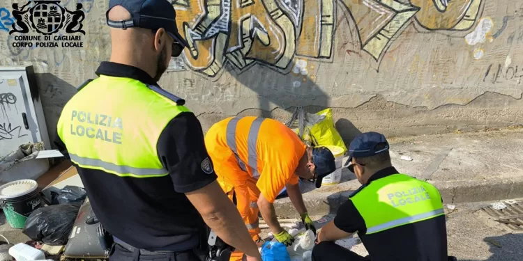 Sezione di Igiene Urbana della Polizia Locale di Cagliari
