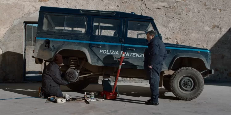 Un'immagine del documentario sardo “Nella colonia penale”