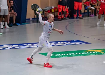 Albin Jarlstam, centrale della Raimond Sassari. Foto di Alessio Dalerci