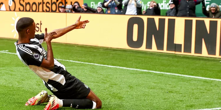 Alexander Isak del Newcastle United. Foto Depositphotos