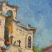 Cagliari, dipinto del Bastione di Saint Remy