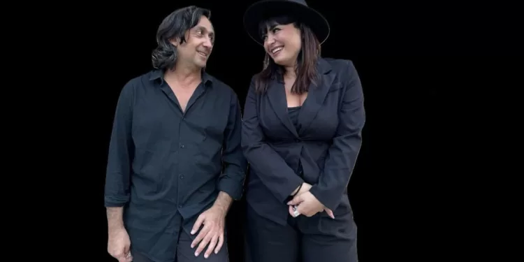 Claudia Aru con Simone Sassu