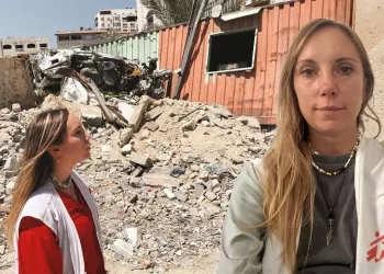 Martina Marchiò a Gaza