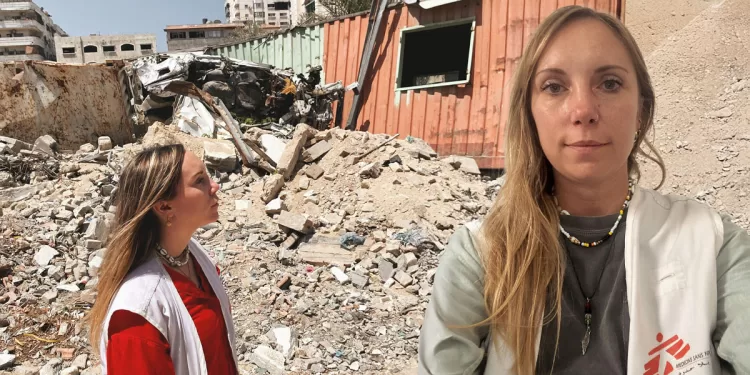 Martina Marchiò a Gaza